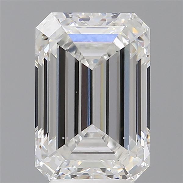 4.60 ct. emerald Lab Grown Diamond front image