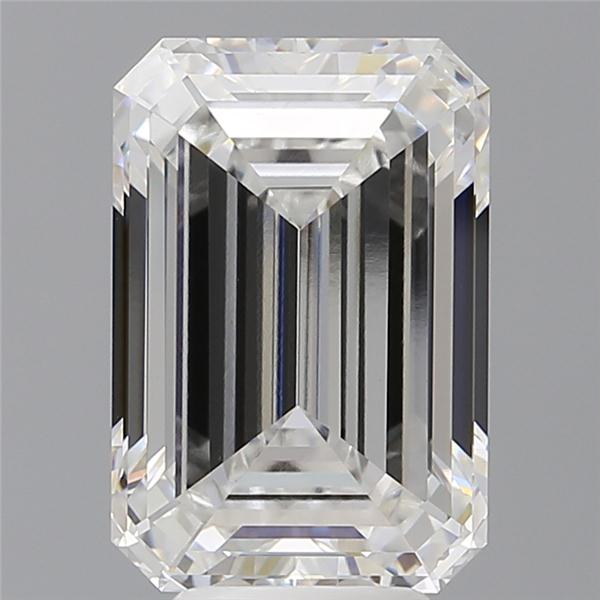 6.05 ct. emerald Lab Grown Diamond front image