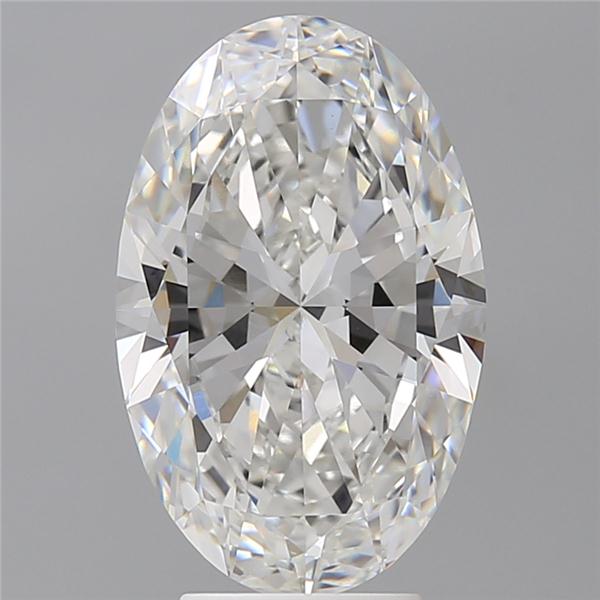 4.58 ct. oval Lab Grown Diamond front image