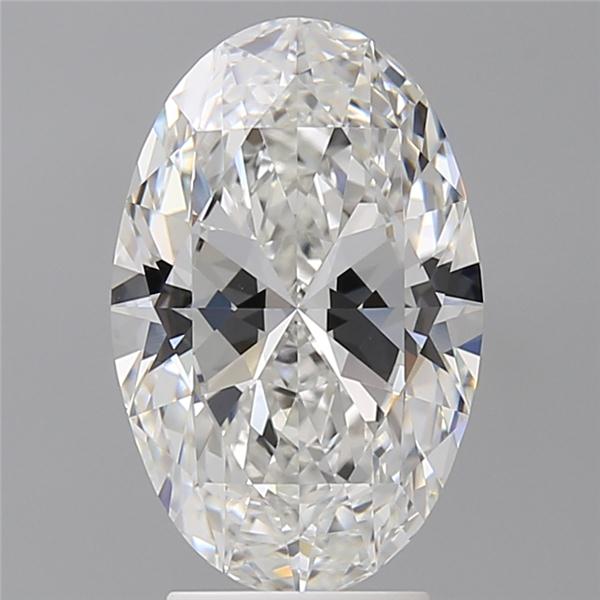 3.60 ct. oval Lab Grown Diamond front image