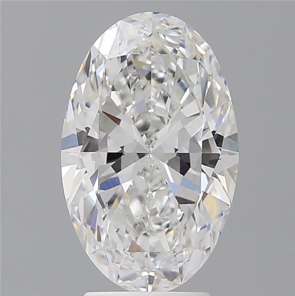 3.51 ct. oval Lab Grown Diamond front image