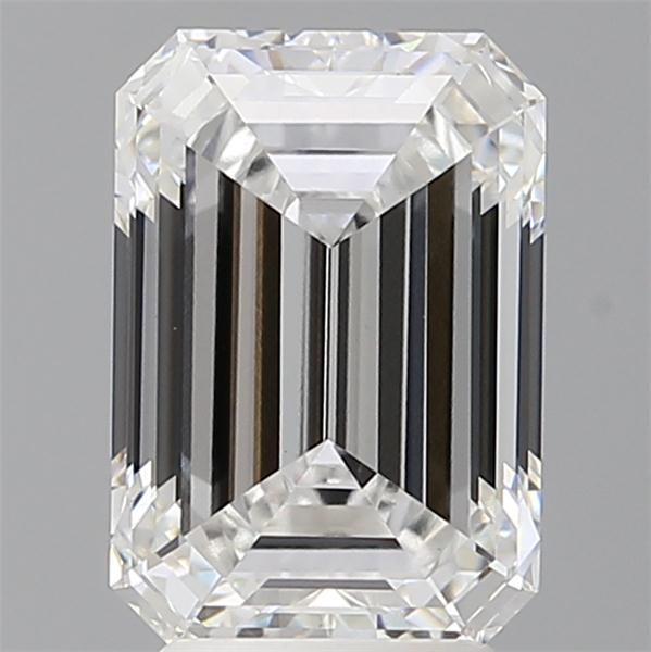 3.58 ct. emerald Lab Grown Diamond front image