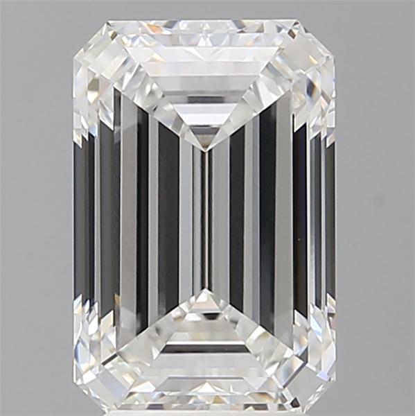 3.54 ct. emerald Lab Grown Diamond front image