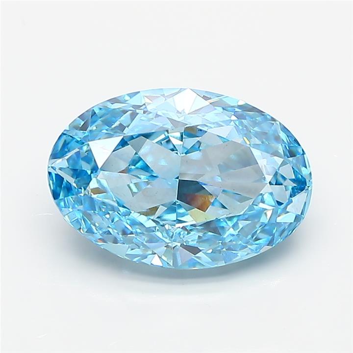4.05 ct. oval Lab Grown Diamond front image