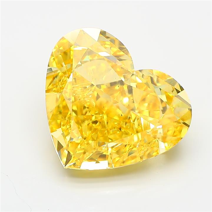 9.63 ct. heart Lab Grown Diamond front image