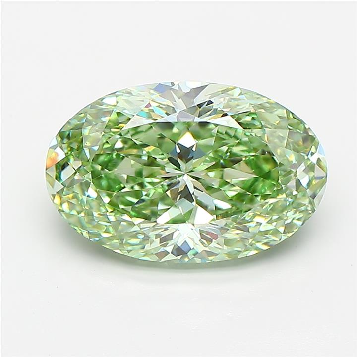 3.57 ct. oval Lab Grown Diamond front image