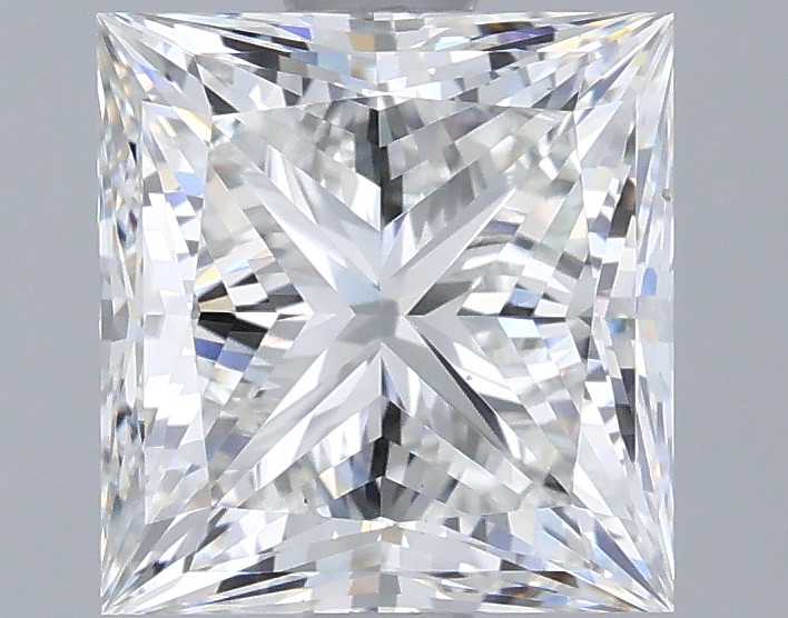 1.84 ct. princess Lab Grown Diamond front image