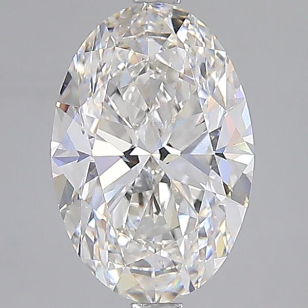3.81 ct. oval Lab Grown Diamond front image