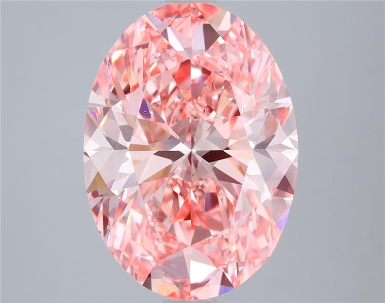 5.01 ct. oval Lab Grown Diamond front image