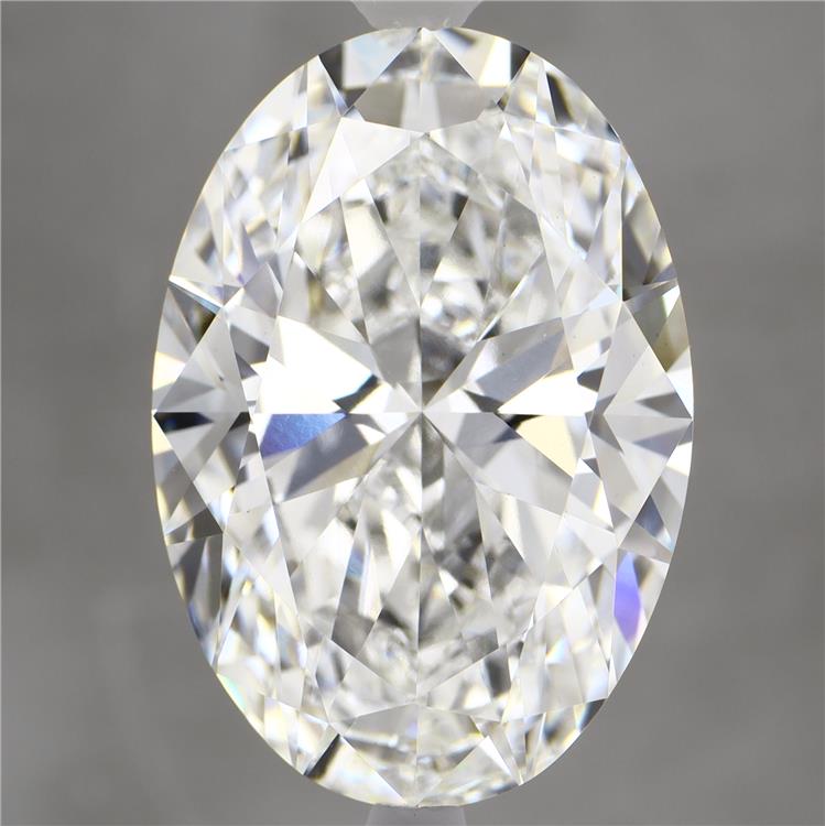 9.76 ct. oval Lab Grown Diamond front image