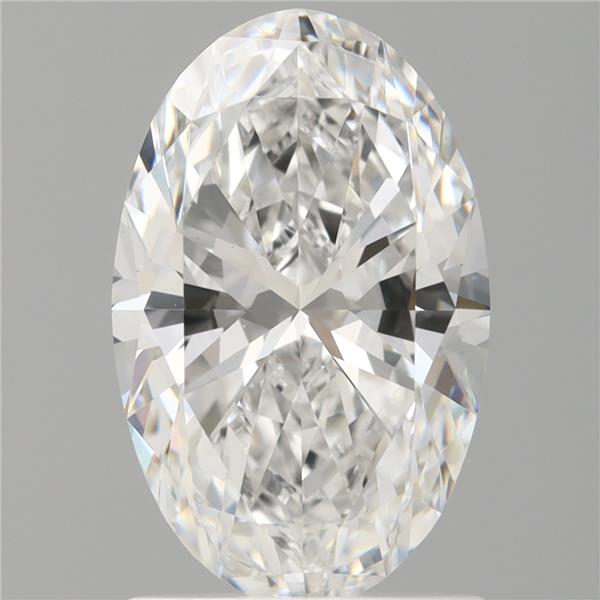 1.59 ct. oval Lab Grown Diamond front image