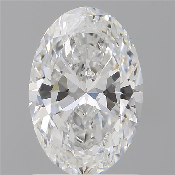 1.51 ct. oval Lab Grown Diamond front image