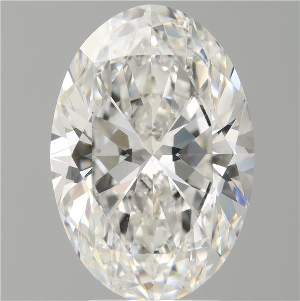 4.54 ct. oval Lab Grown Diamond front image
