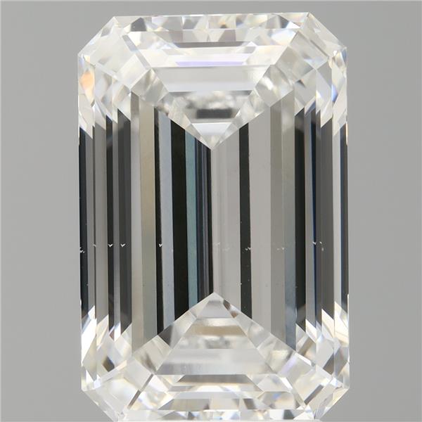 4.57 ct. emerald Lab Grown Diamond front image