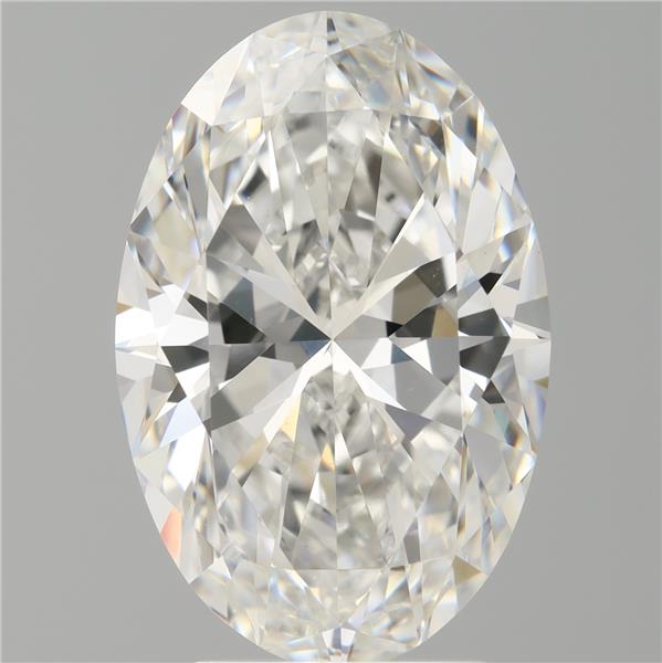 4.08 ct. oval Lab Grown Diamond front image