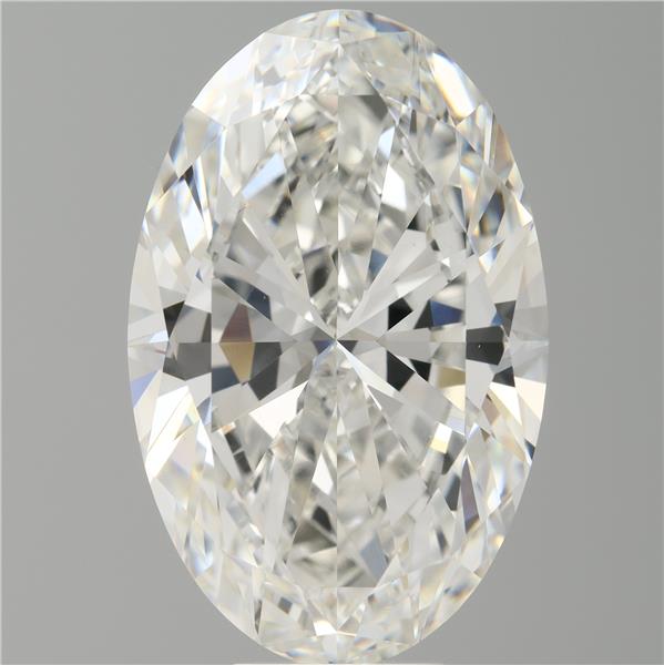 9.55 ct. oval Lab Grown Diamond front image