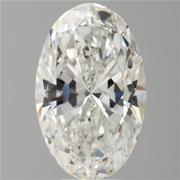 7.61 ct. oval Lab Grown Diamond front image