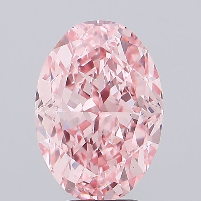 5.54 ct. oval Lab Grown Diamond front image