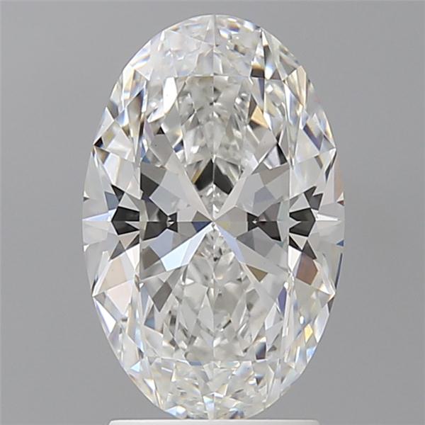 2.59 ct. oval Lab Grown Diamond front image