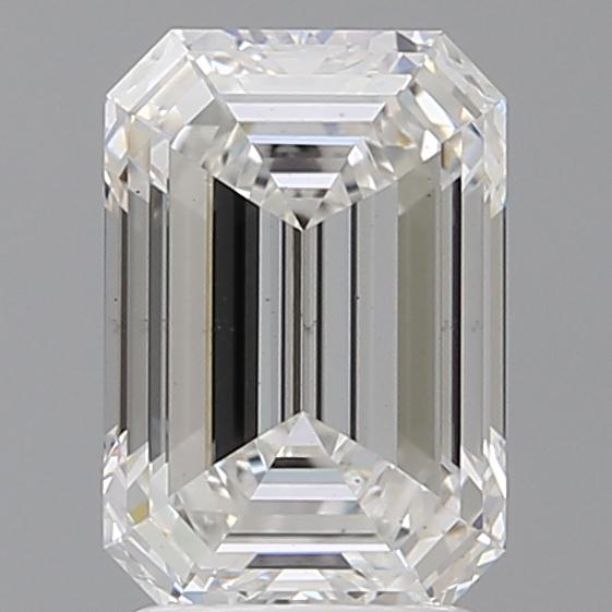 2.59 ct. emerald Lab Grown Diamond front image