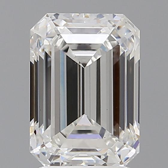 2.58 ct. emerald Lab Grown Diamond front image