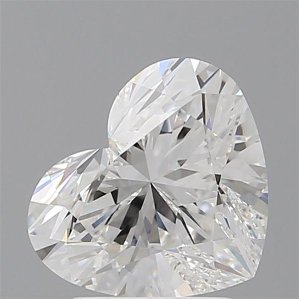 2.54 ct. heart Lab Grown Diamond front image