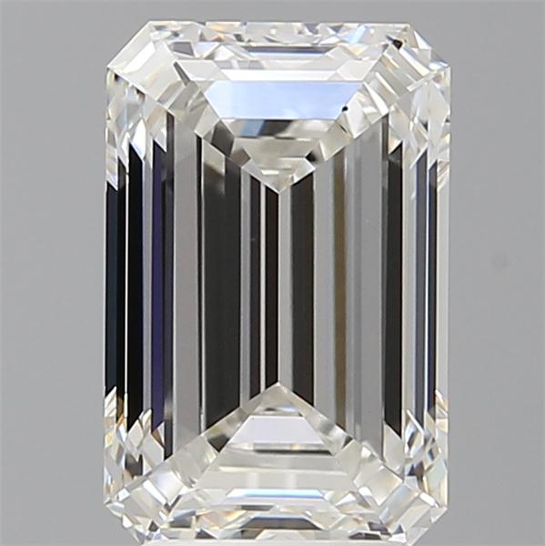 3.52 ct. emerald Lab Grown Diamond front image