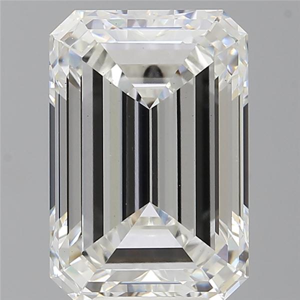 7.57 ct. emerald Lab Grown Diamond front image