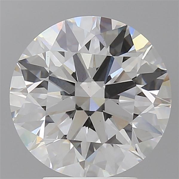 4.02 ct. round Lab Grown Diamond front image
