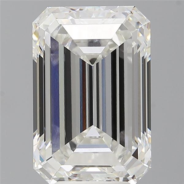 6.59 ct. emerald Lab Grown Diamond front image