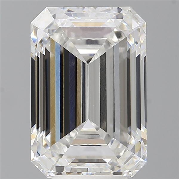 6.58 ct. emerald Lab Grown Diamond front image