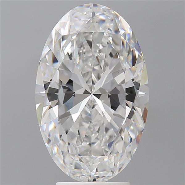 4.60 ct. oval Lab Grown Diamond front image