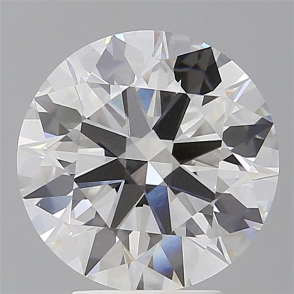 4.10 ct. round Lab Grown Diamond front image