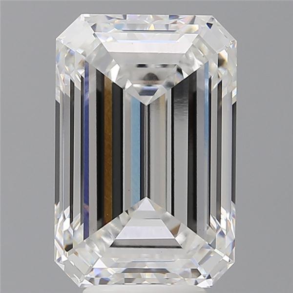 6.58 ct. emerald Lab Grown Diamond front image