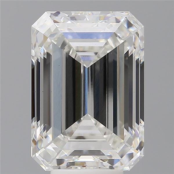 7.52 ct. emerald Lab Grown Diamond front image