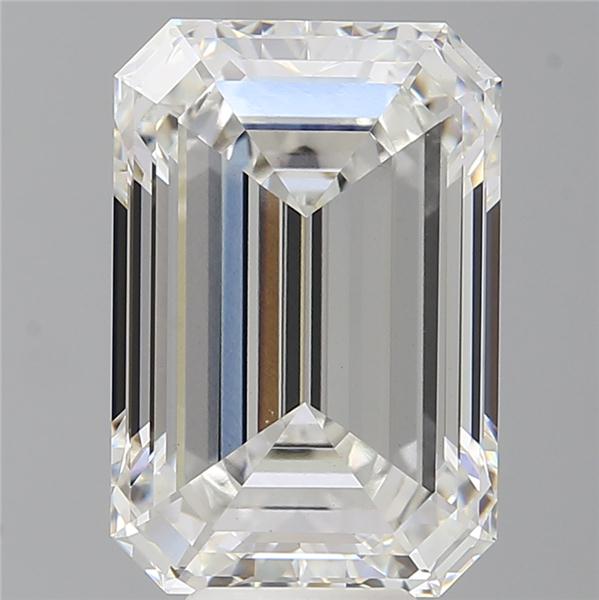 8.58 ct. emerald Lab Grown Diamond front image