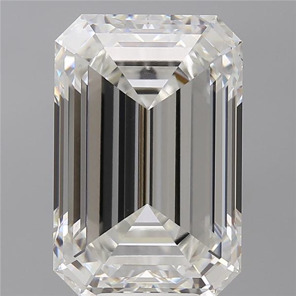 9.04 ct. emerald Lab Grown Diamond front image