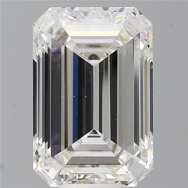 9.51 ct. emerald Lab Grown Diamond front image