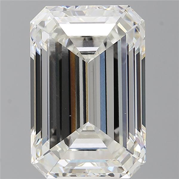 9.56 ct. emerald Lab Grown Diamond front image