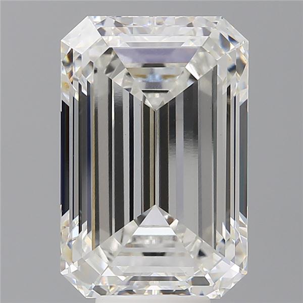 9.05 ct. emerald Lab Grown Diamond front image