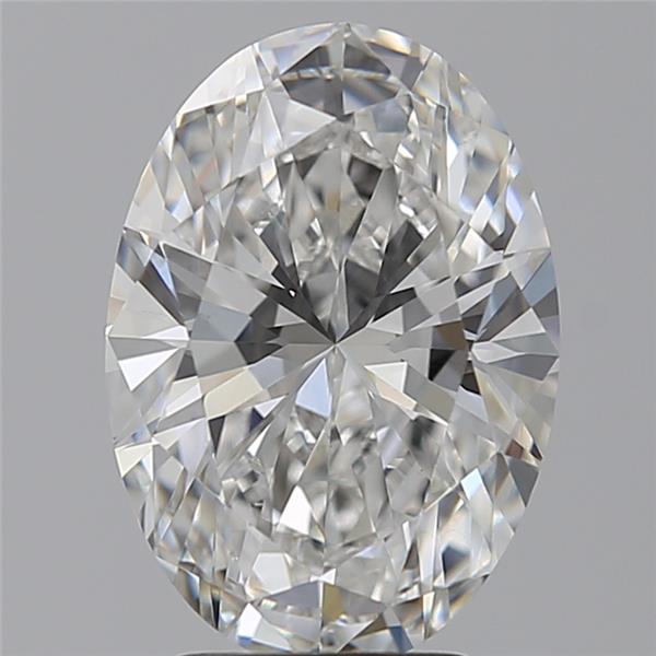 3.51 ct. oval Lab Grown Diamond front image