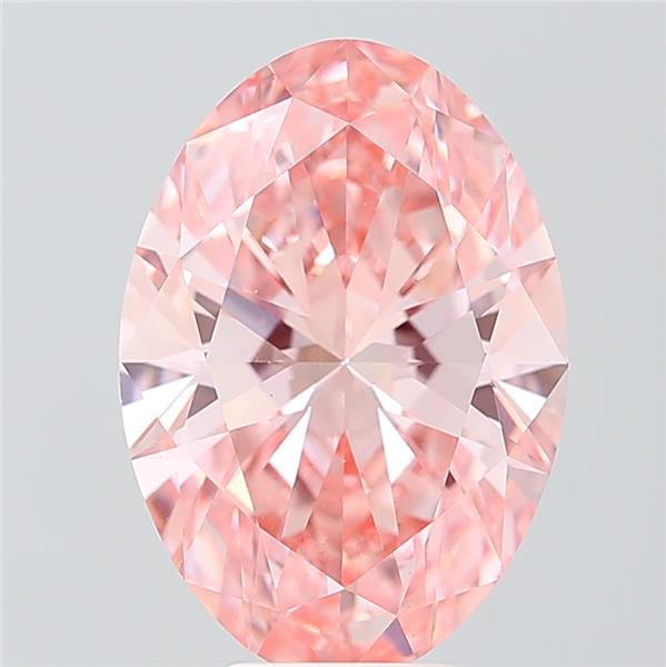 6.02 ct. oval Lab Grown Diamond front image