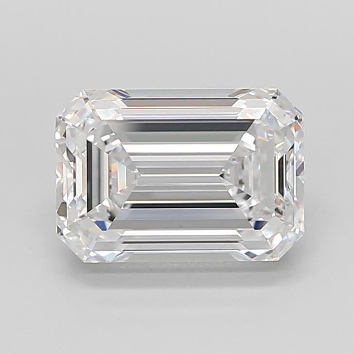 6.10 ct. emerald Lab Grown Diamond front image