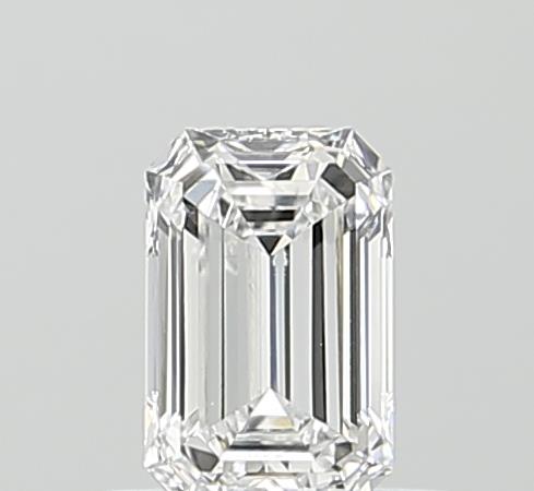 0.55 ct. emerald Lab Grown Diamond front image