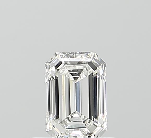 0.58 ct. emerald Lab Grown Diamond front image