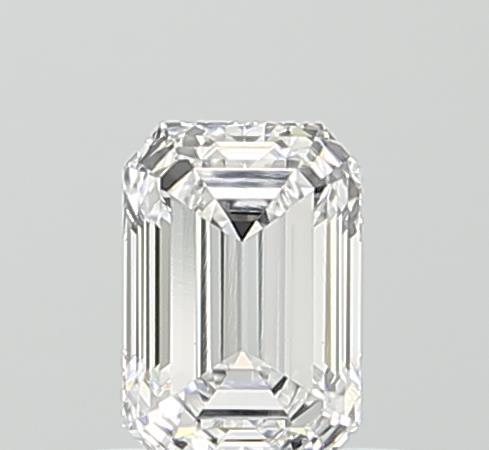 0.65 ct. emerald Lab Grown Diamond front image