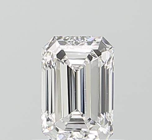 0.65 ct. emerald Lab Grown Diamond front image