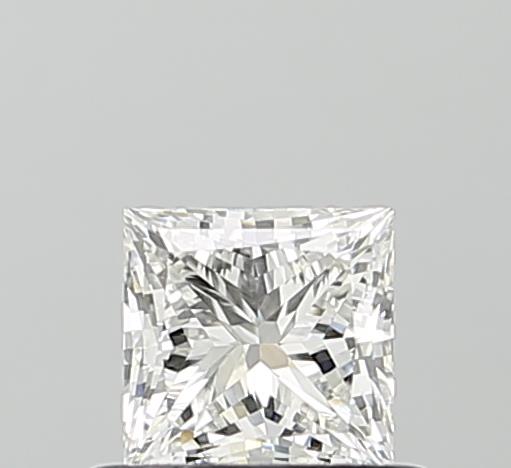 0.63 ct. princess Lab Grown Diamond front image