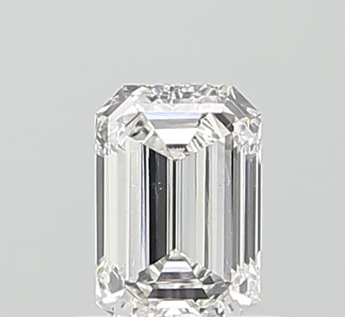 0.62 ct. emerald Lab Grown Diamond front image