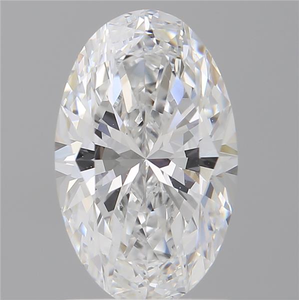 1.60 ct. oval Lab Grown Diamond front image